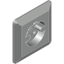 Komfyrkontakt 400V innfelt